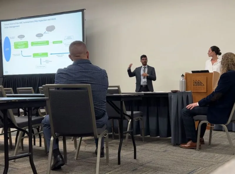 Presenting MSC autonomous ship inspection · ASNE Fleet Maintenance Symposium, San Diego