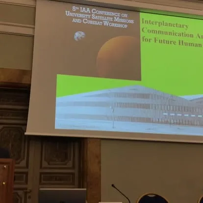Interplanetary communication architecture · 5th IAA Conference, Rome
